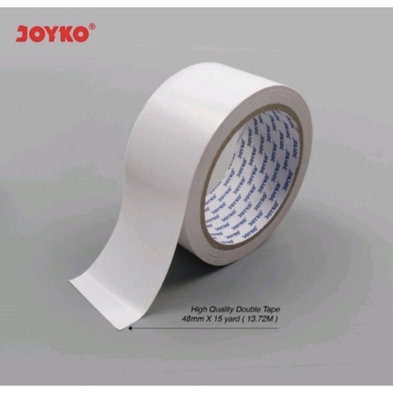 

Double tape 48mm x 15 yard JOYKO / double tape dua sisi (1pcs)
