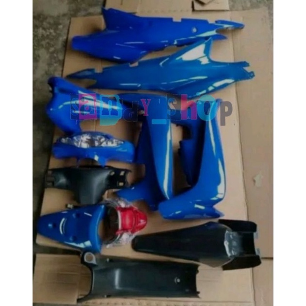 FULL BODY HALUS-KASAR 1SET LAMPU SMASH 110 LAMA BIRU