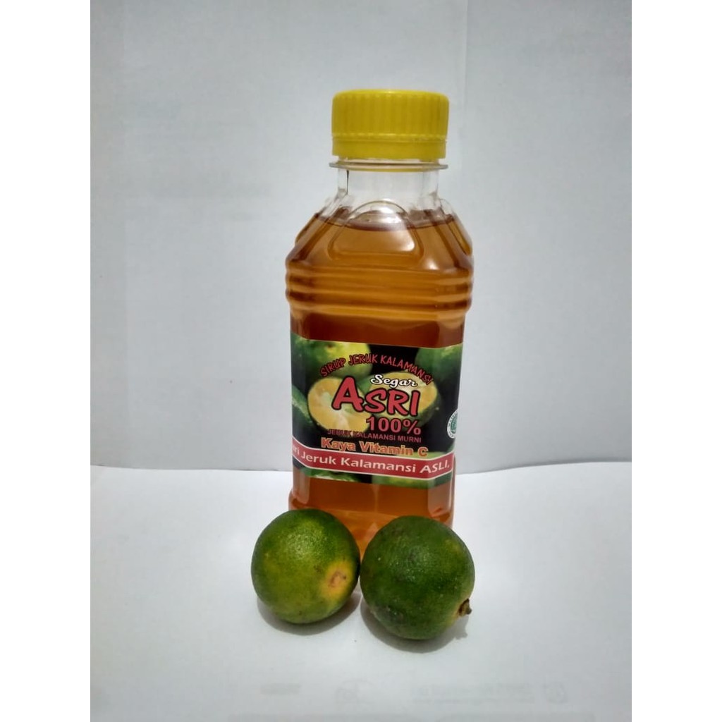 

SIRUP SARI JERUK KALAMANSI 100% ASLI (250ML)