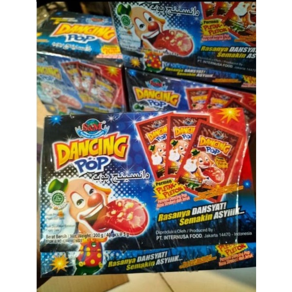 

Dancing Pop Permen Pletak Pletok 1box 40pcs @5gr