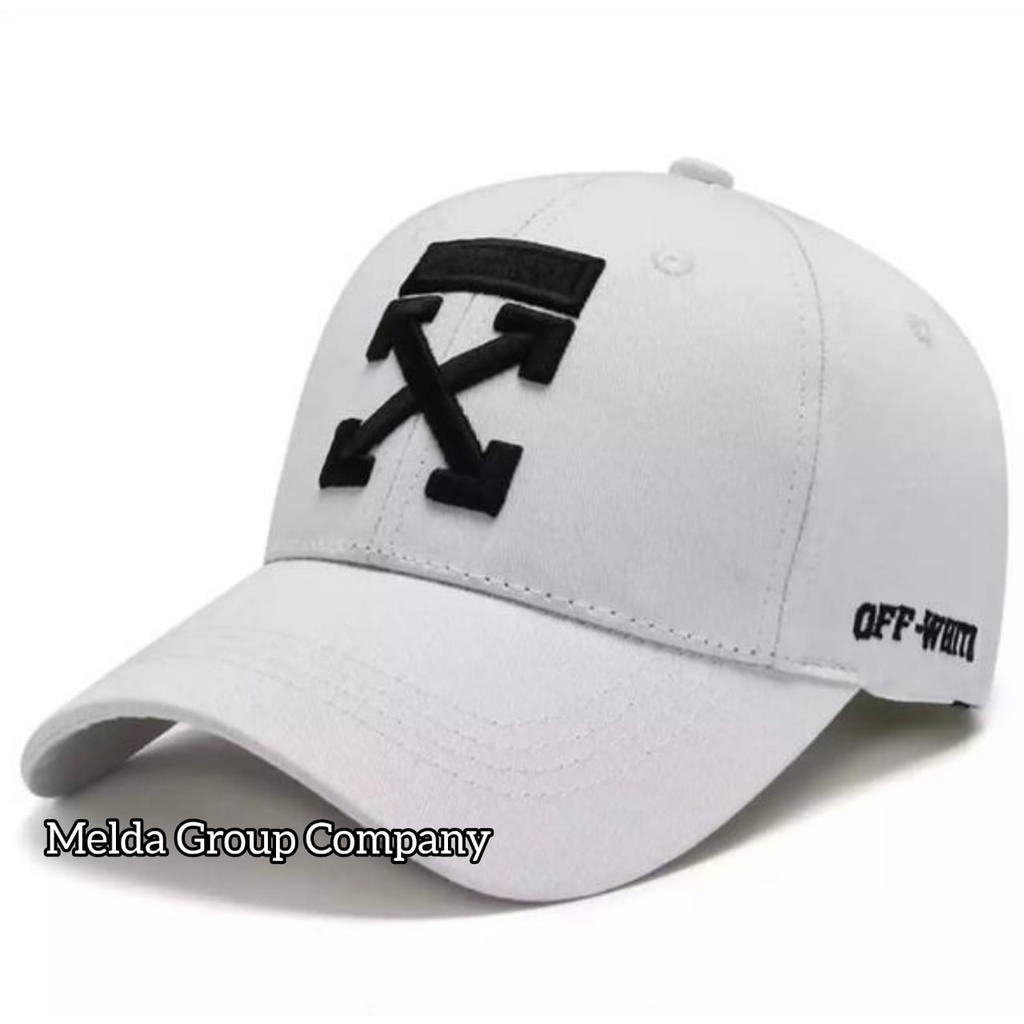 Topi Baseball Pria Wanita Off White Caps Import Terlaris