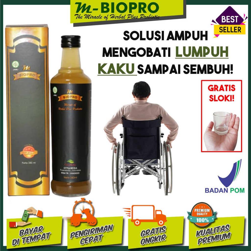 MBIOPRO Obat Lumpuh Kaku Tidak Bisa Bergerak - Semi lumpuh - Penyakit kelumpuhan saraf - lumpuh layu