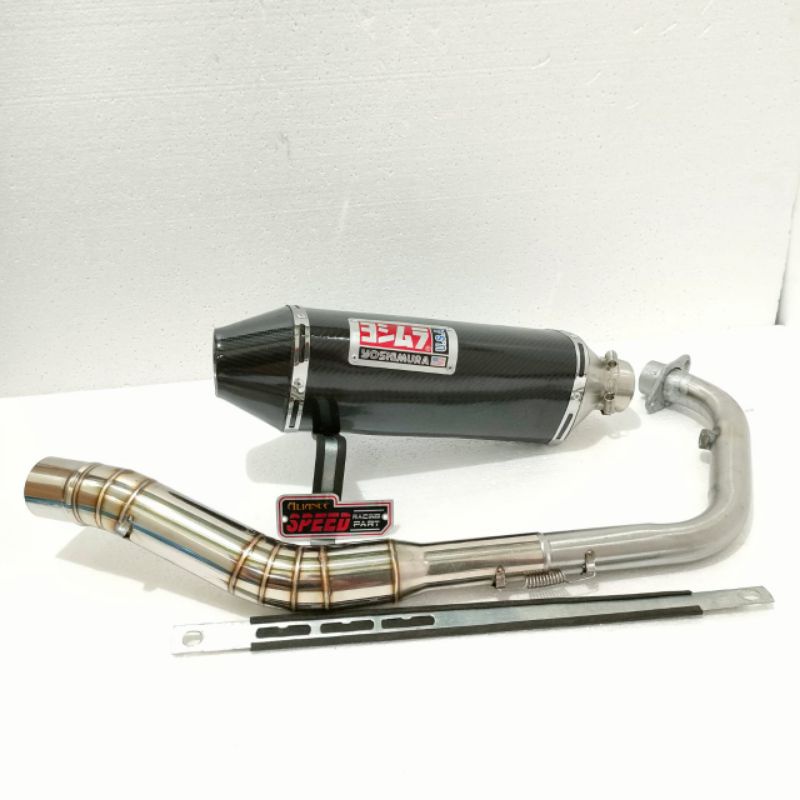 Knalpot Yoshimura USA CBR 150R R15 V3 V2 Vixion GSX R150 CB150R Tiger Verza XSR155 Byson Sonic Satria Fu MX king CBR150R-2