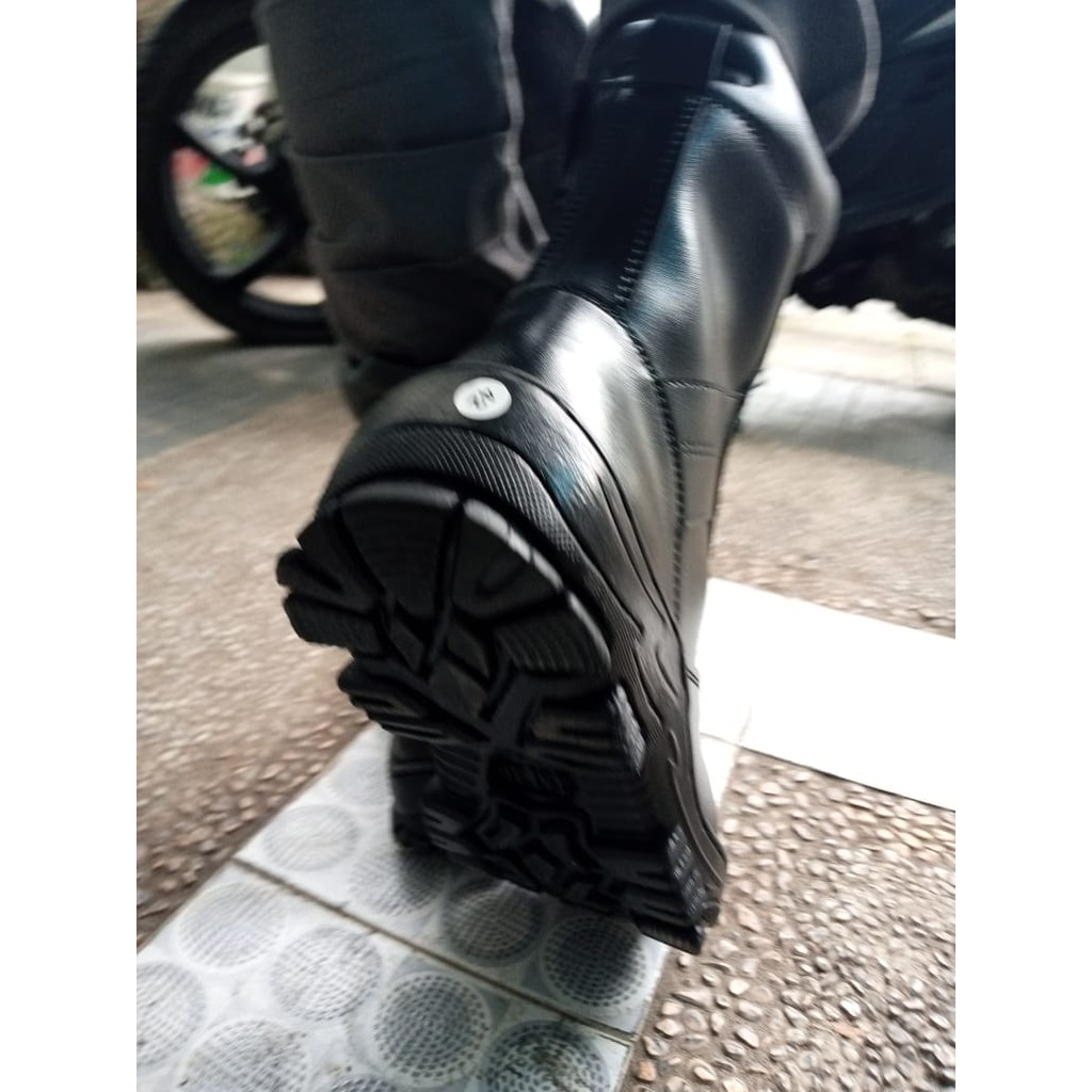 SKD  Sepatu PDL Dinas Tinggi Doff Sepatu Safety TNI/POLRI/SATPAM - LB01