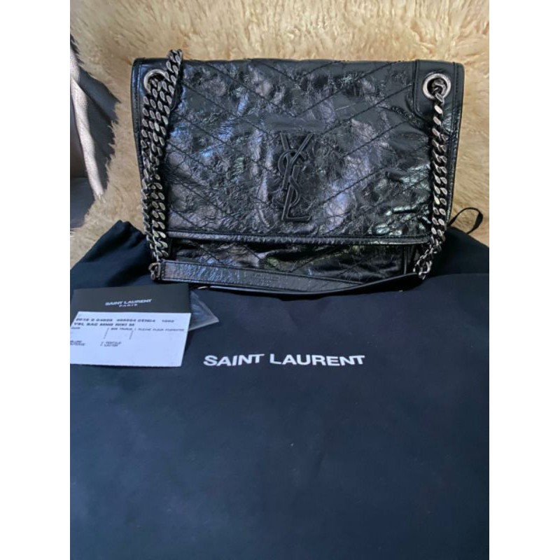 tas Ysl niki med original