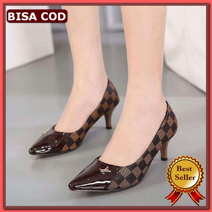 Heels 0988 Heels Kaca Import Heels Wanita Murah Heels Pesta Heels CI977 High Heels Lv Sp050 - Cokel