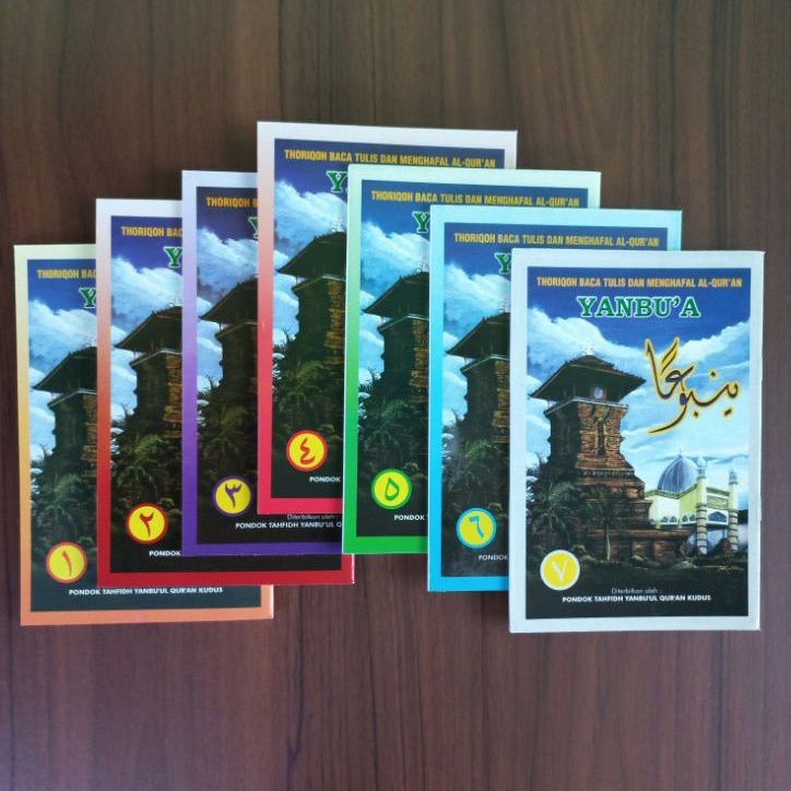 Yanbu'a Paket Lengkap Jilid 1 sampai 7 Yanbua Jilid Paket Lengkap isi 7 Jilid