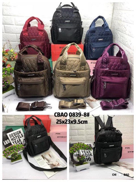 TAS WANITA IMPORT CHIBAO 839 3in1 JINJING SELEMPANG RANSEL