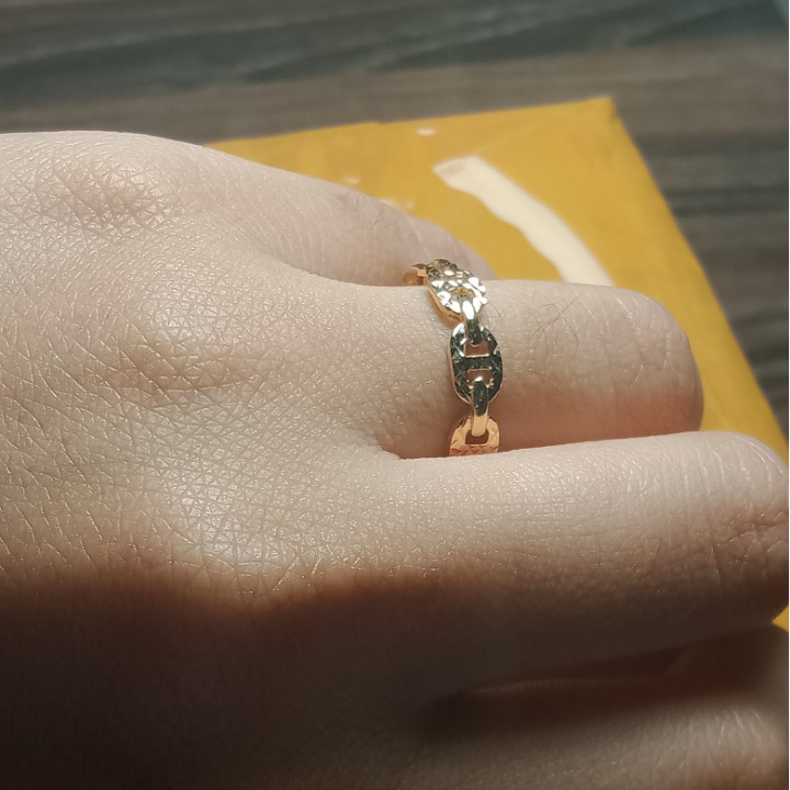 Cincin Emas 17K - 1.35 gr Kadar 750 - 1014