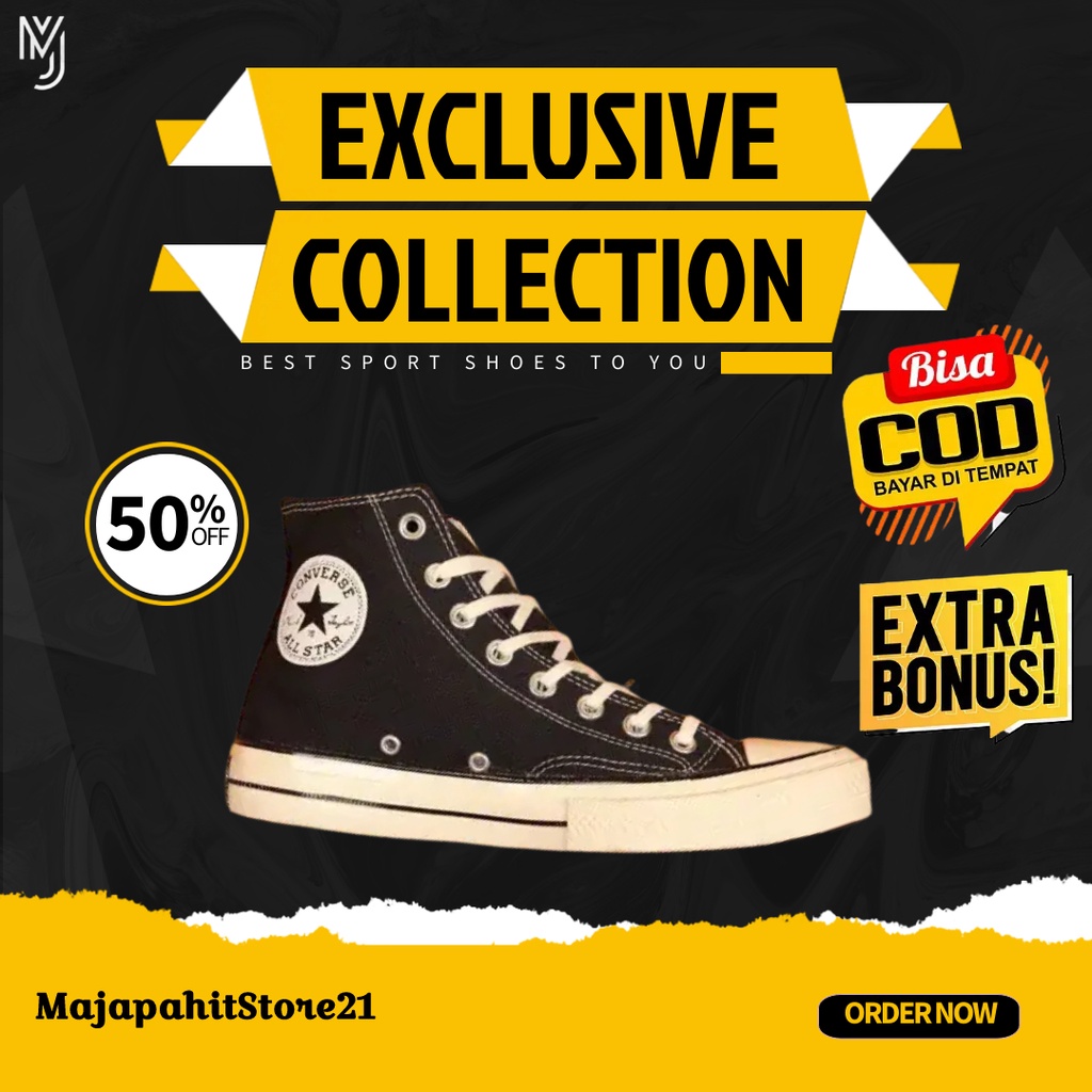 Sepatu Sneakers Pria Converse Original 100% Sepatu Unisex Convers Spatu Converse wanita Murah sepatu