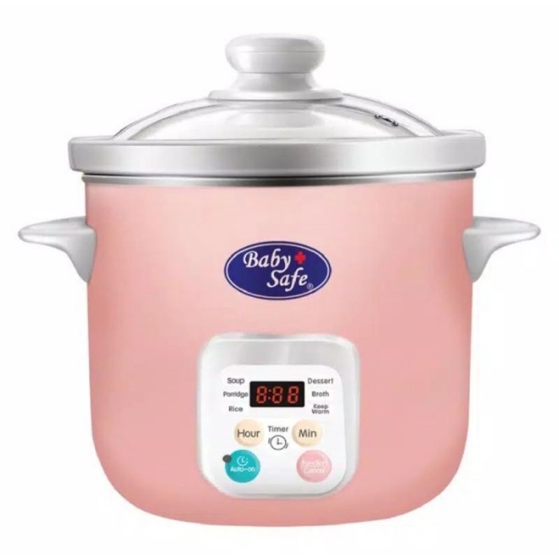 Baby Safe Slow Cooker 1.5 L Digital Timer LB06D/Alat Masak Untuk Bayi