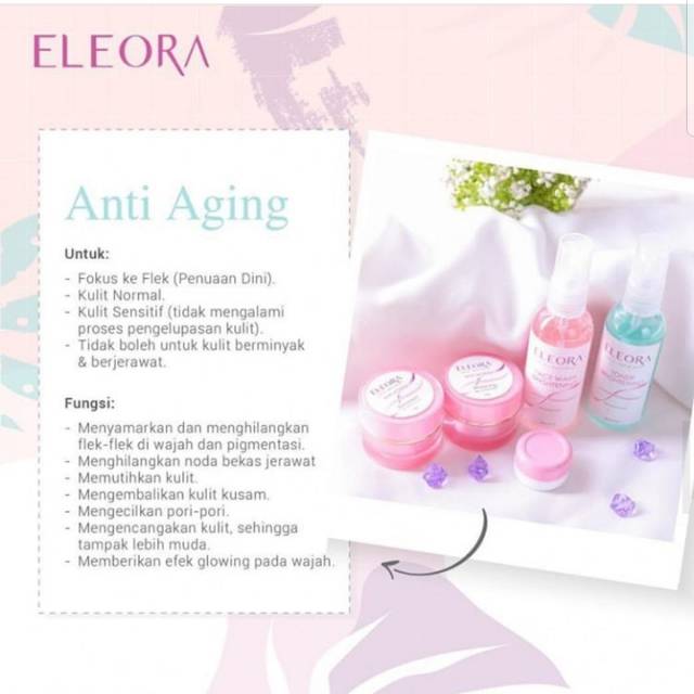 Eleora Anti Aging melasma flek hitam