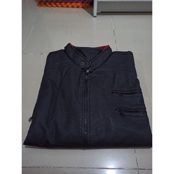 Jeket Kulit Pria Wolverin Motor