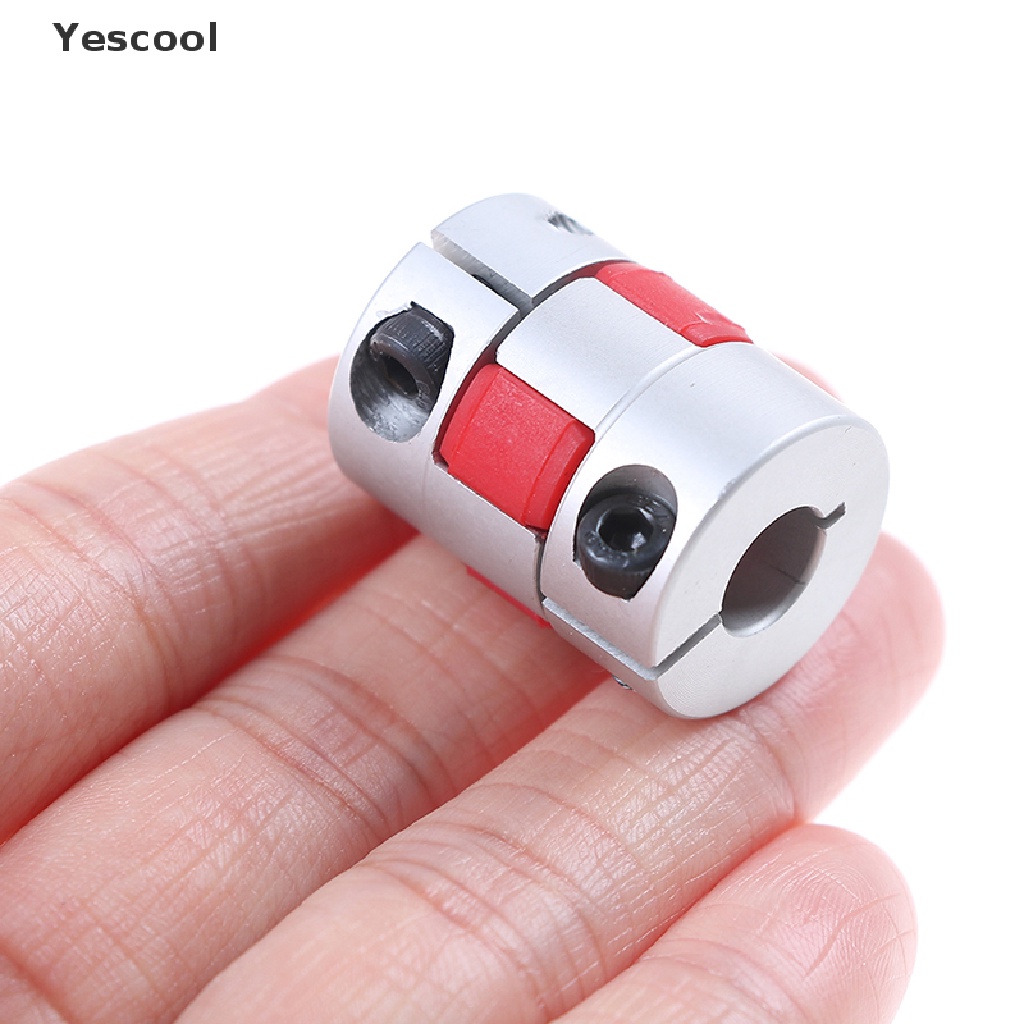 Yescool coupler motor stepper D20L25 flexible 5-10mm Bahan CNC