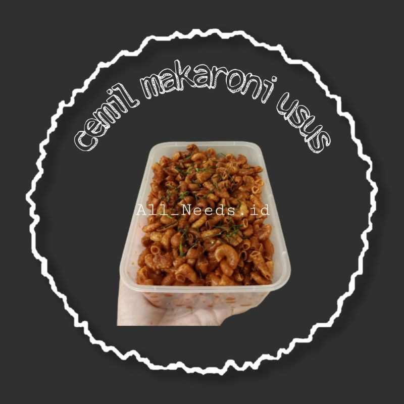 

Cemilan/makaroni/makaroni usus/makaroni pedas