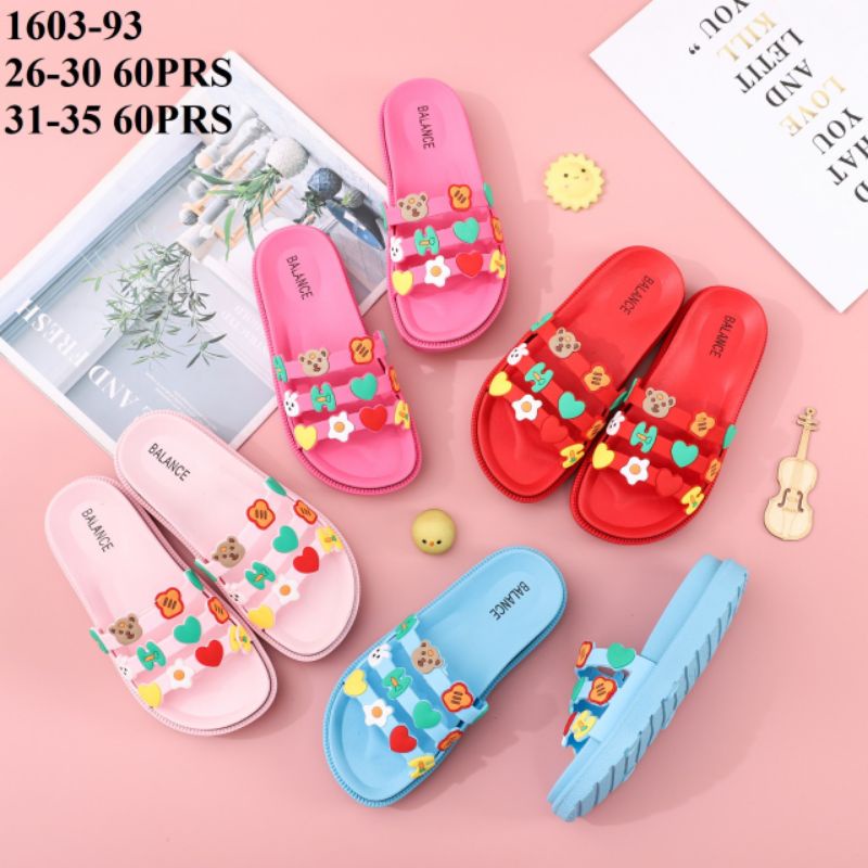 SANDAL ANAK CEWEK JELLY SELOP BALANCE 1604-83A