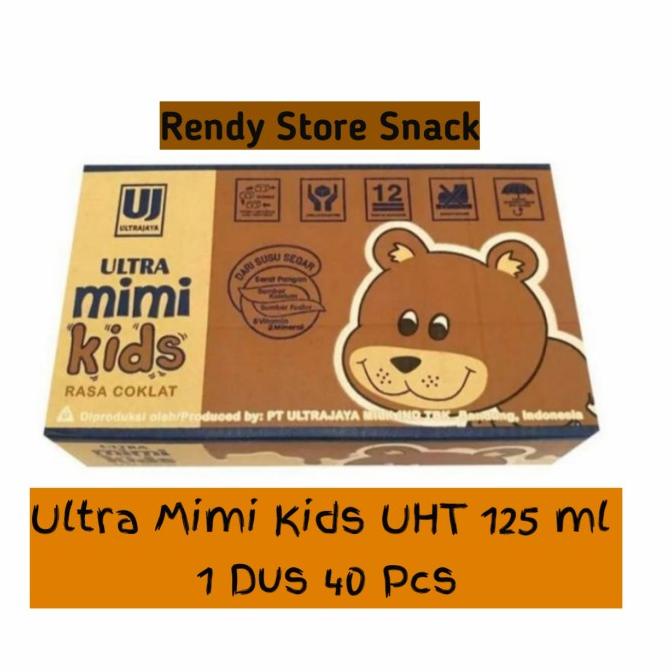 

BISA BAYAR DITEMPAT ultra mimi kids uht coklat ( 1 Dus 40Pcs) - Susu Ultra Mimi Coklat