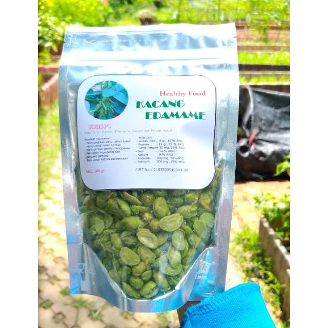 

Kacang Edamame Krispi