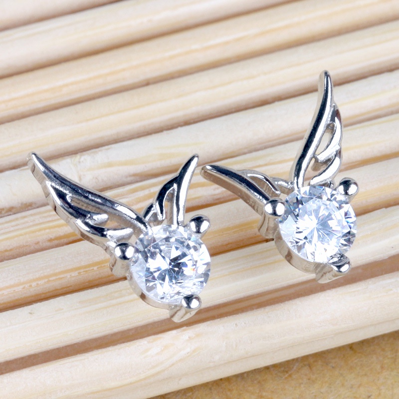 925 sterling silver asli anting-anting wanita fashion perhiasan anting [tidak ada alergi dan tidak memudar]-2