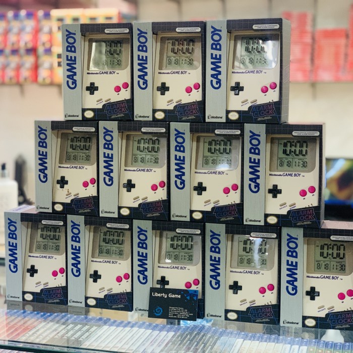 Paladone Game Boy / Nintendo Gameboy / Game Boy Alarm Clock / Jam