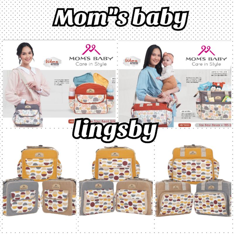 Moms baby tas bayi vintage series