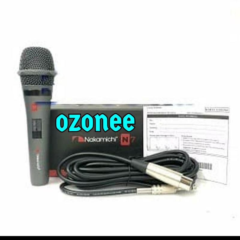 MIC KABEL NAKAMICHI N8 MICROPHONE NAKAMICHI N 8 N8 ORIGINAL