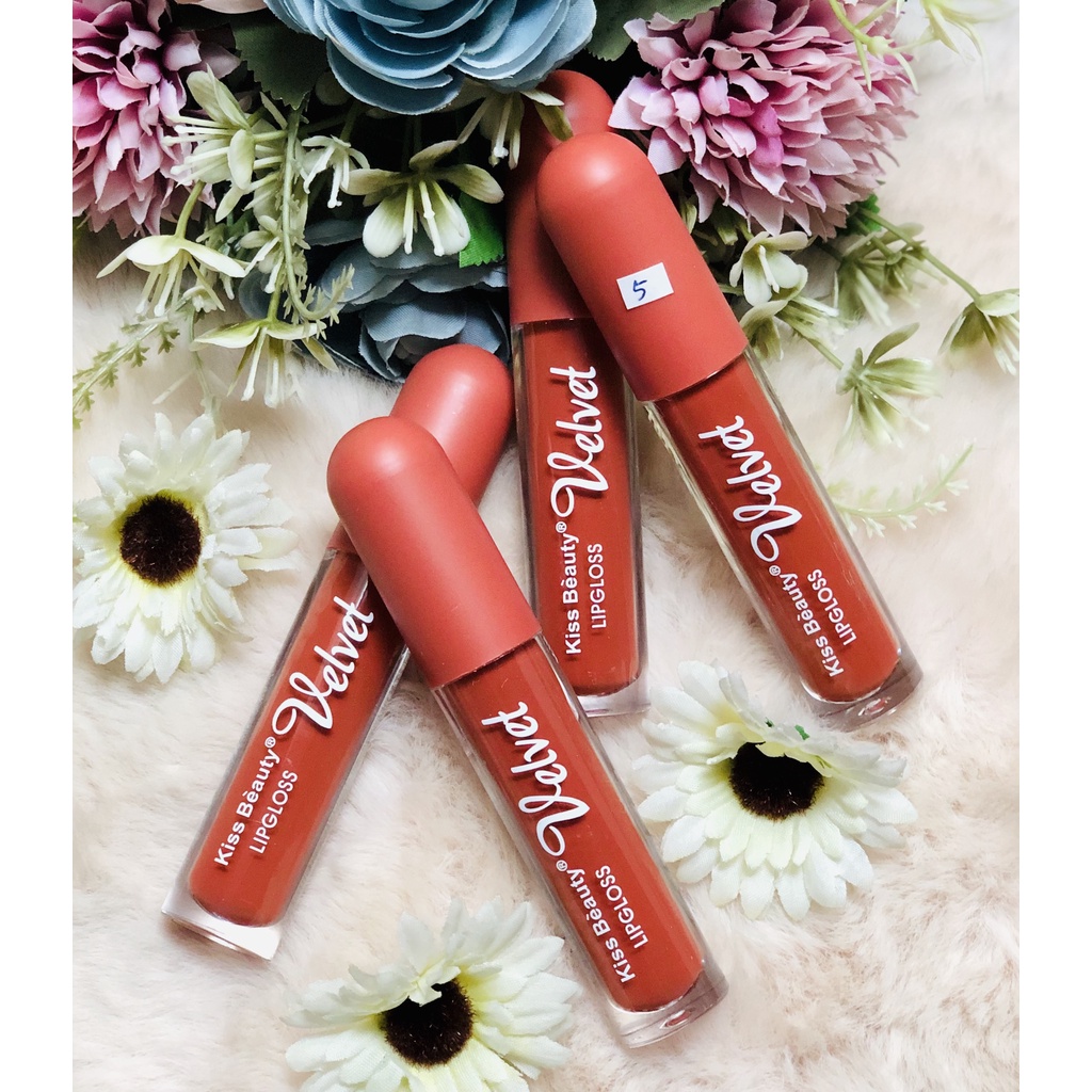KISS BEAUTY VELVET LIPGLOSS 7954 SATUAN BEBAS PILIH WARNA LIPGLOSS LIPCREAM LIPMATTE LIPTINT HARGA GROSIR MURAH