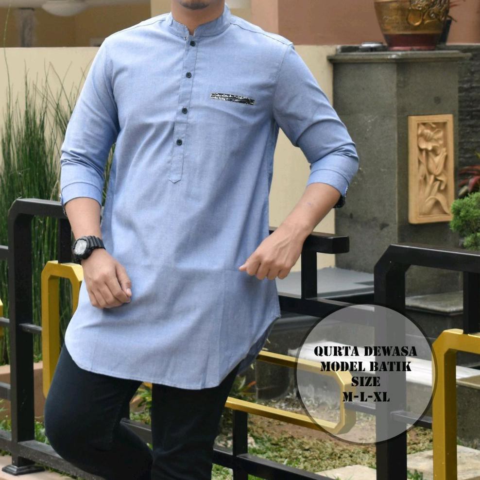 Terlaris baju koko qurta pakistan - koko qurta reglan