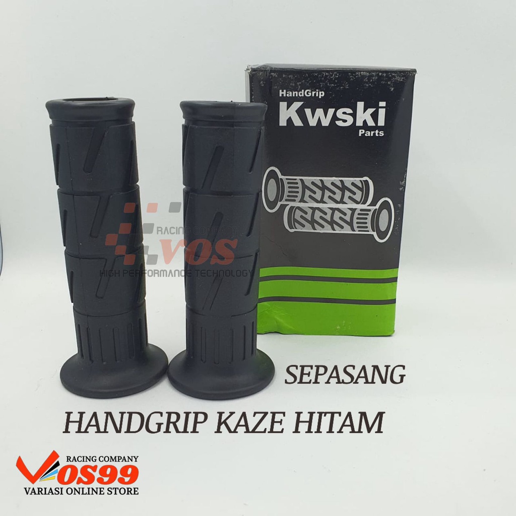 HANDGRIP HANDFAT GRIP MODEL KAZE STANDAR KWSI ORI ORIGINAL PLUS JALU STANG CHROME