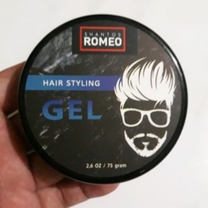 SR POMADE HAIR STYLING GEL POT 75GR ORIGINAL BPOM / POMADE OIL WATTER WAX CLAY GEL BASED