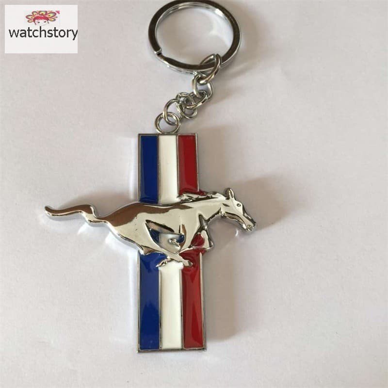 Gantungan Kunci mobil mustang horse kuda jingkrak keychain