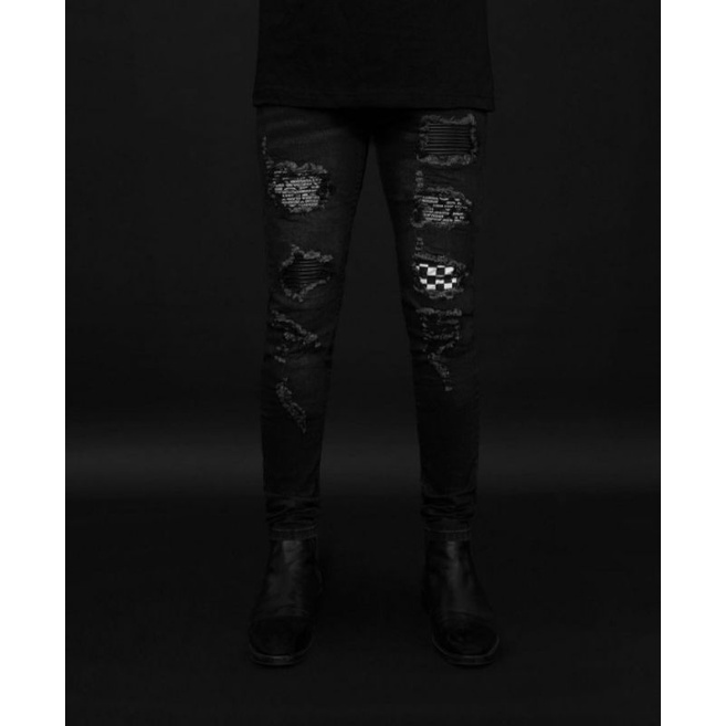 RUCAS GRAND COMBINATION BLACK JEANS (ORIGINAL 100%) | SEASON 9, SIZE 29 30 34