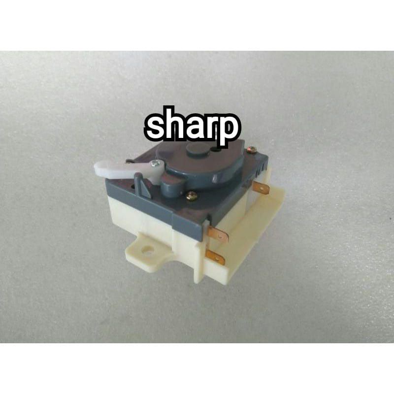 Timer Mesin Cuci Sharp 3 Socket putih