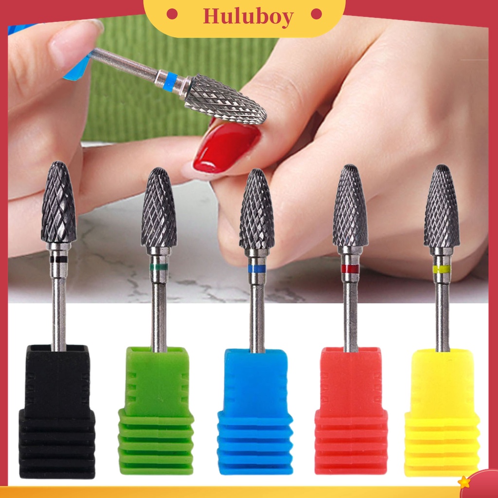 Huluboy Huluboy♡ Alat Poles Kuku Multifungsi Bahan Tungsten Steel Untuk Manicure