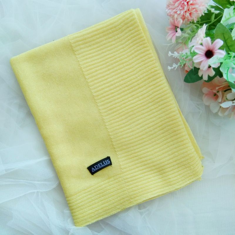 Pashmina Rajut Glitter PREMIUM By Adelus-Lemon