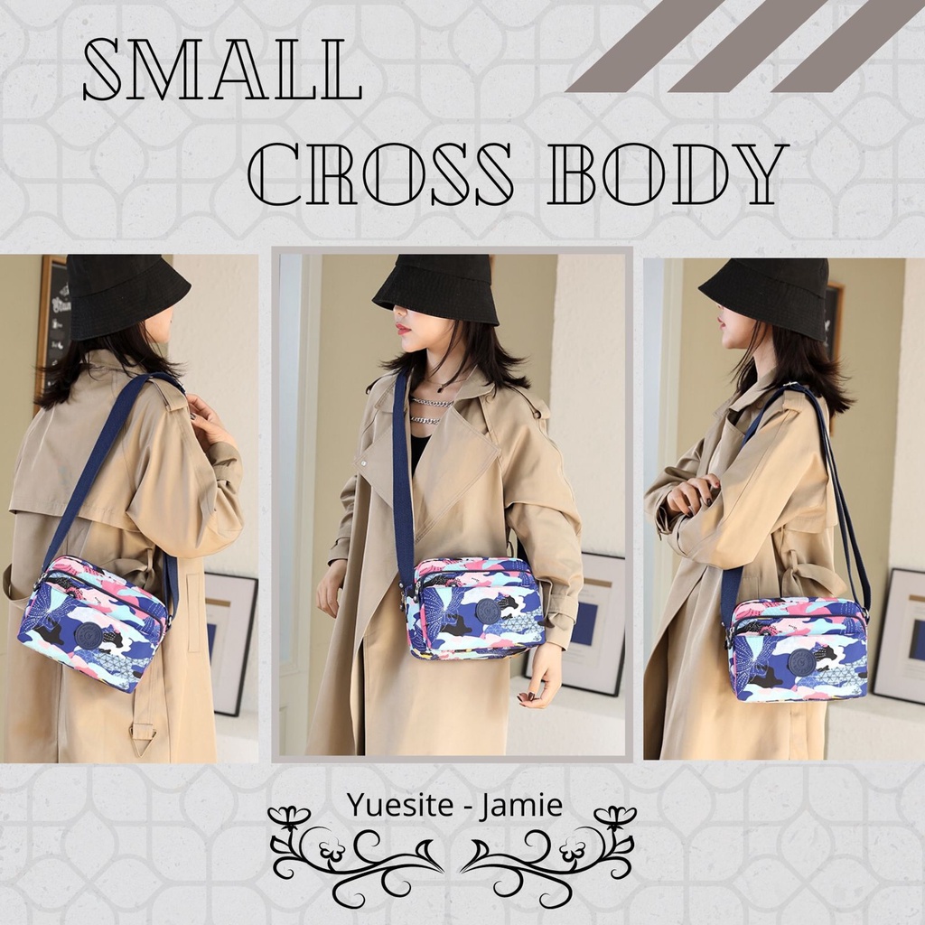 Tas selempang wanita import yuesite jamie original crossbody waterproof