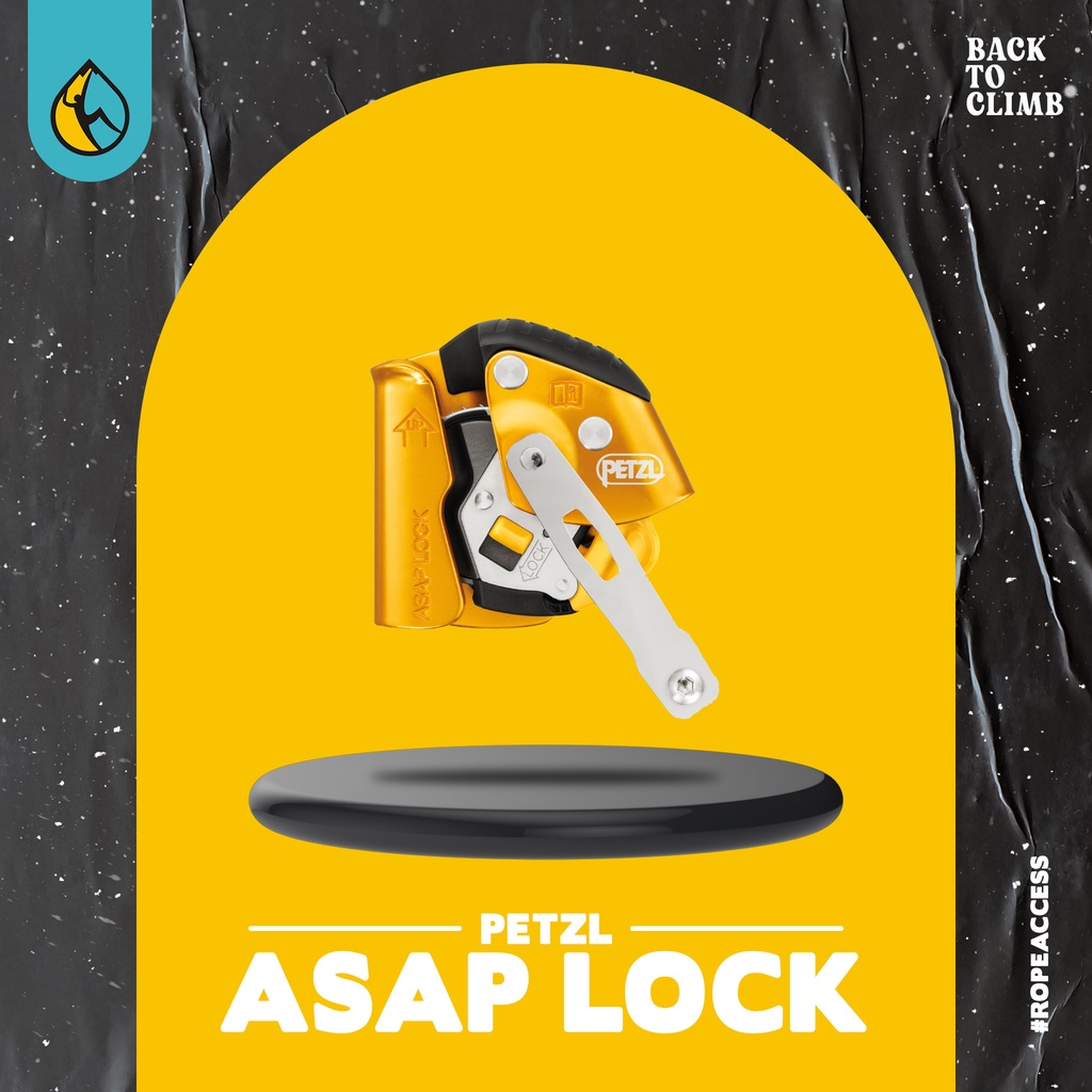 Petzl Asap Lock for Rescue Descender Safety Work