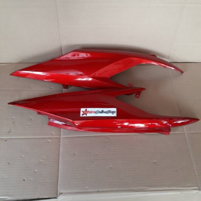 Cover body vario techno 110 karburator merah maroon non orisinil