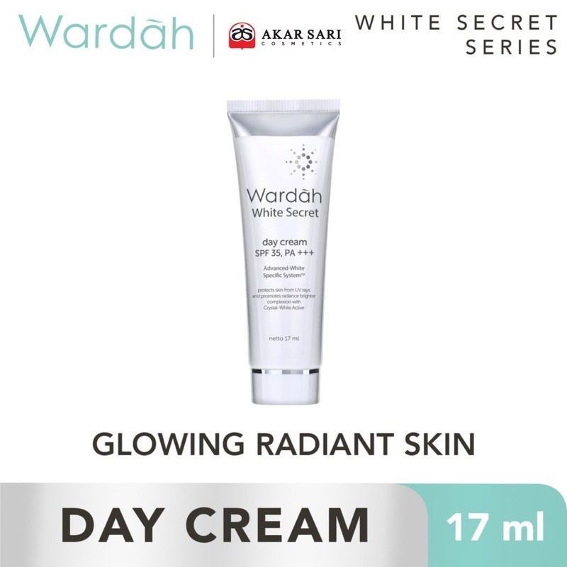WARDAH CRYSTAL SECRET DAY CREAM &amp; NIGHT CREAM 17 ML