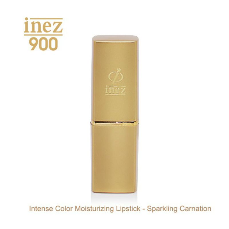 Lipstik Inez 900 intense color mosturizing lipstick sparkling