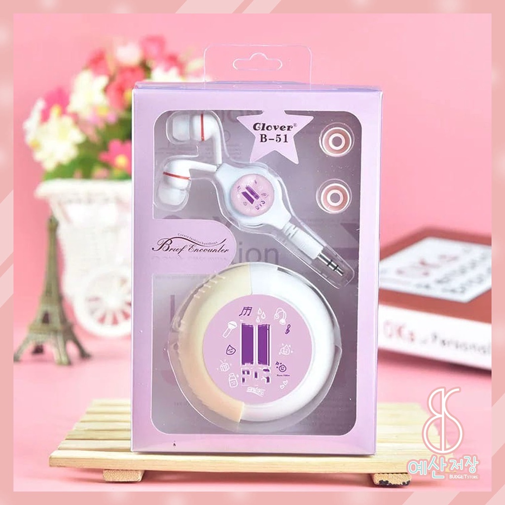 [BS] BISA COD Earphone Roll KPOP Headset Lucu - KP953