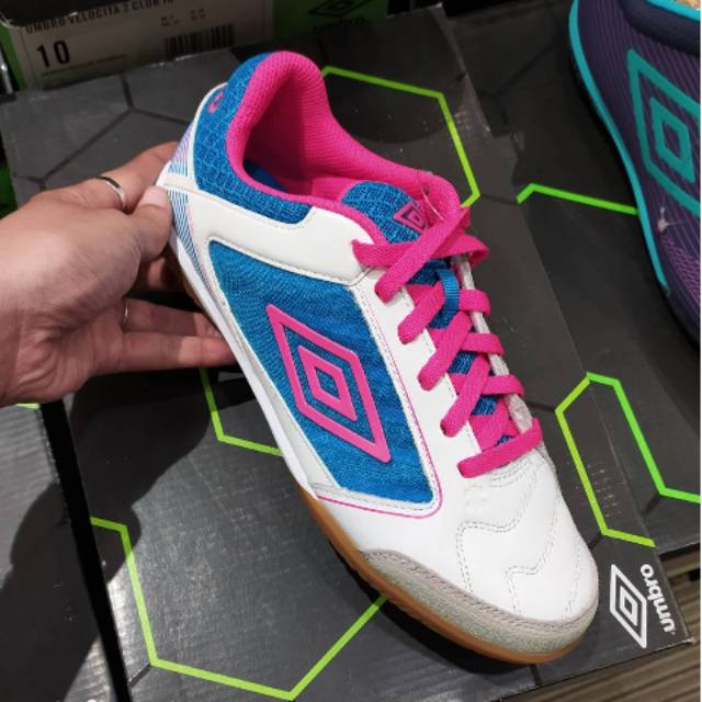 Umbro Sala Pro IC - white/pink