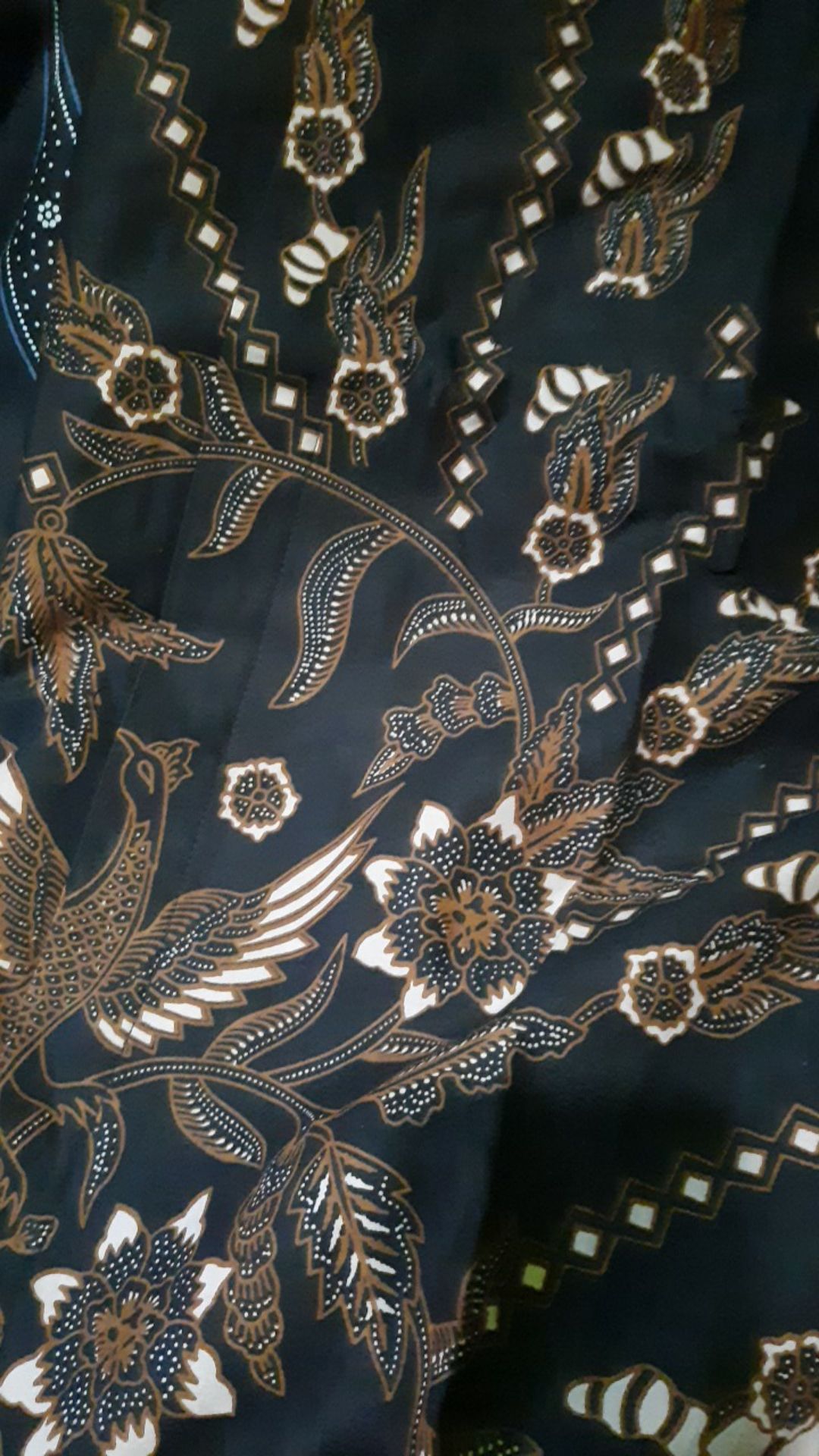 Kemeja Batik Solo Pria Lengan Panjang Full Furing Atasan Premium Cendrawasih Sogan Florist Perwira