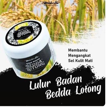 [𝙂𝙊𝙍𝙄𝙈𝙊𝙍𝙄] MABELLO BEDDA LOTONG - LULUR BADAN MABELLO LULUR HITAM 300GR