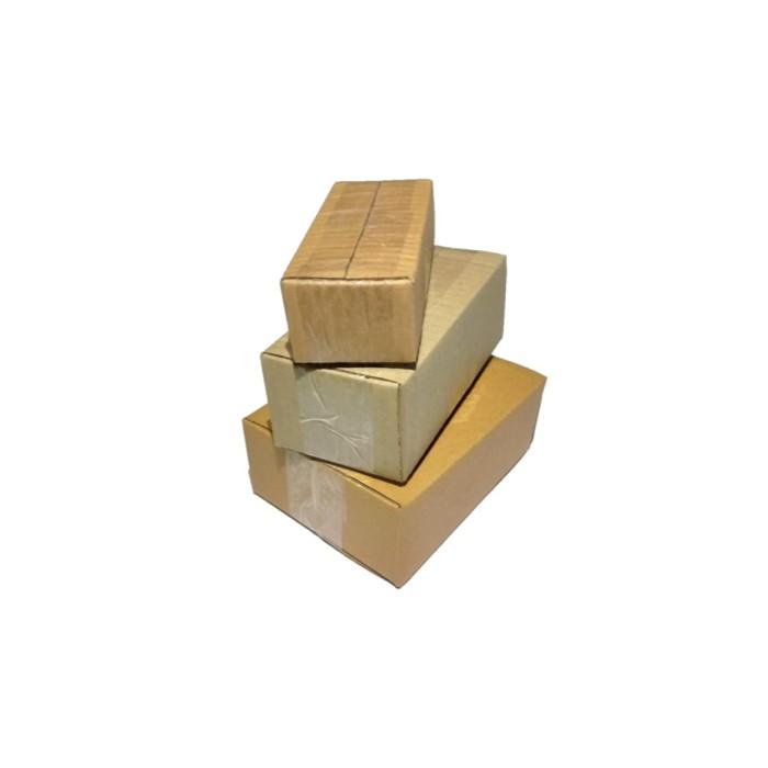 

KARDUS PACKING POLOS UKURAN 17,5 x 8,5 x 6,5 CM HARGA 1 PCS Berkualitas Best Seller