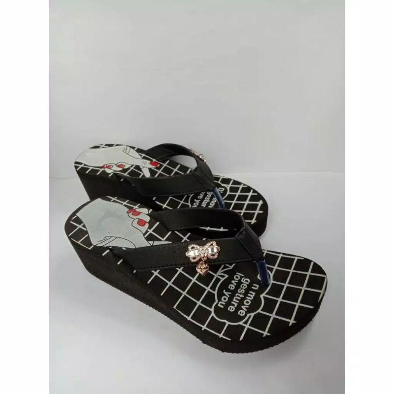 sandal wedges sarangheo sandal wedges tali wanita sandal wedges spon sandal wanita