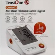 Tensi One alat pengukur tekanan darah digital + suara