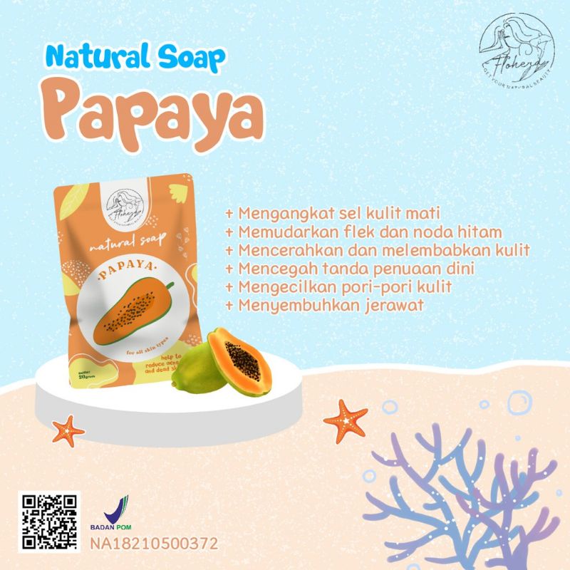 ‼️READY‼️Flohera natural soap sabun perontok daki / sabun flohera BPOM