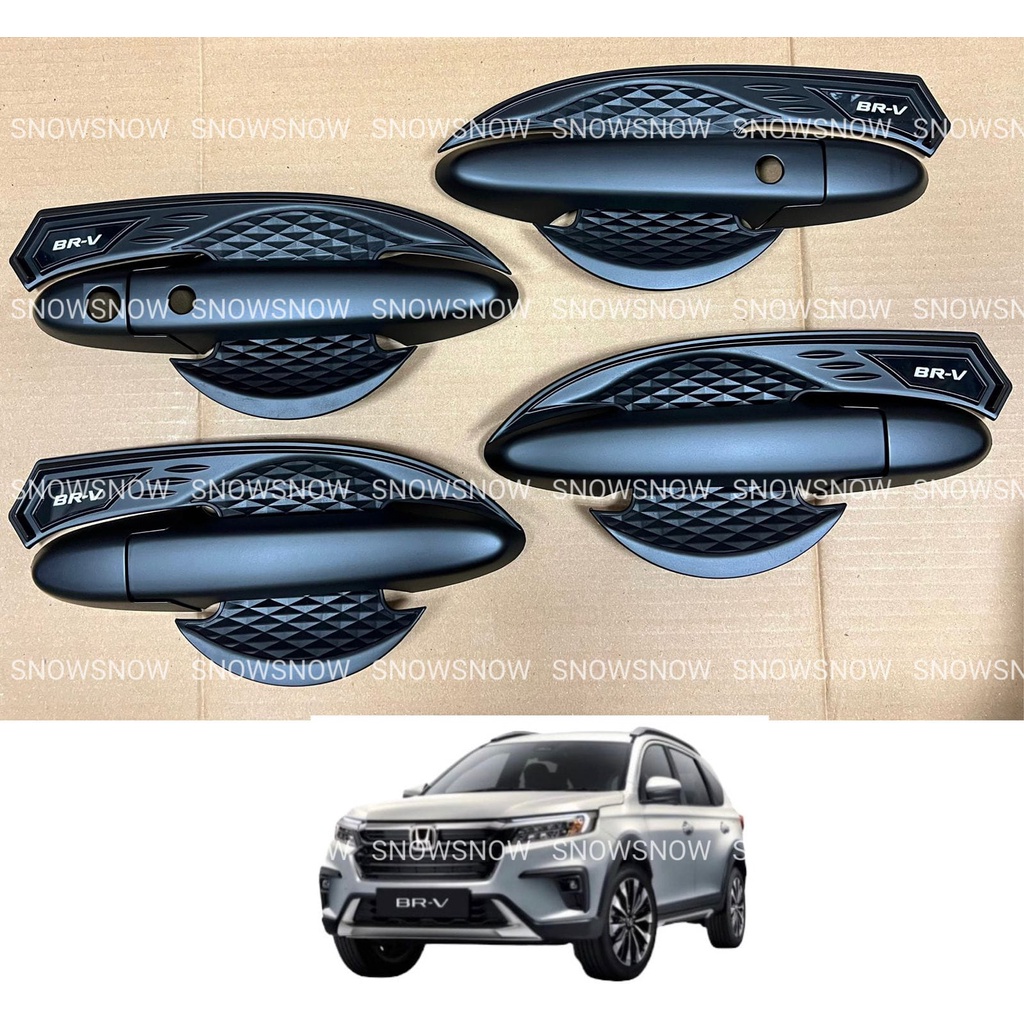 Paket Outer Handle Cover Honda BRV 2022 UP Platinum Hitam