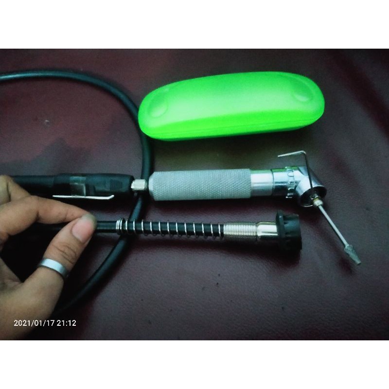 Handpice siku porting/tuner bengkok dgn flxsble, paket hemat porting blok head universal bor foredem